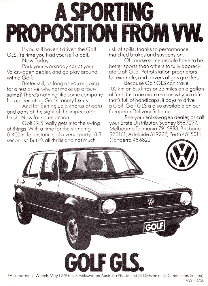 1979 Volkswagen Golf GLS